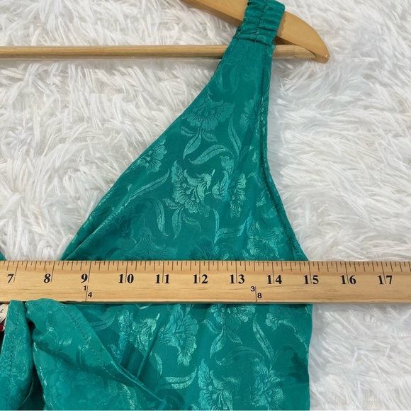 Anthropologie RAGA Maxi Dress Size Large Front Keyhole Tiered Floral Print - Picture 10 of 13